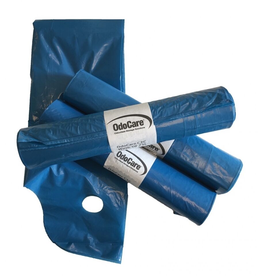 OdoCare 75L ECO Waste Bags 160 ltr à 250 bags