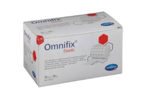 Omnifix elastic stretch fixatiepleister op rol 5cm x 10m per stuk