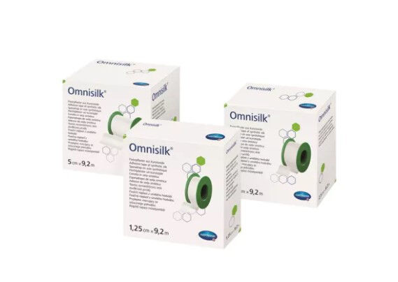 Omnisilk Fixatiepleister 9.2m x 5 cm per 10ST