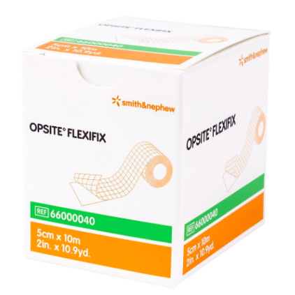 Opsite Flexifix wondfolie op rol 10m x 5cm per stuk