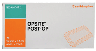 Smith&Nephew Opsite postoperatief wondverband eilandpleister 15.5x8.5cm per 20st.