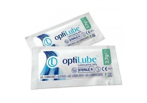 Optilube glijmiddel in zakjes steriel per 144st. 2,7gr.
