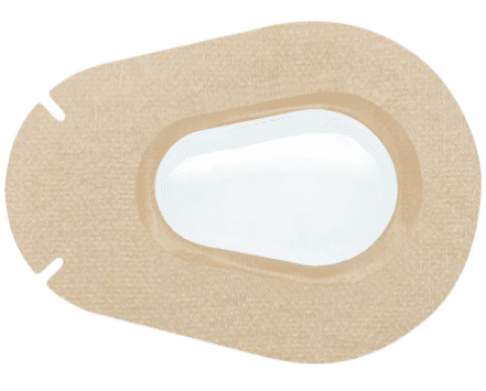 Ortolux horlogeglas oogverband oogpleister 96x68mm steriel per 20st