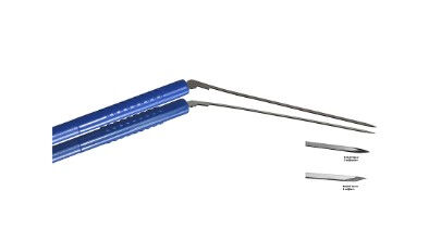 Paracentese mesje Spear juvenile -twee snijvlakken- per 5st