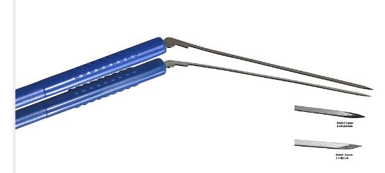 Paracentese mesje lance juvenile NO handle - 1 snijvlak-per 5st