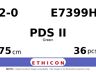 PDS II E7399H hechtdraad - SH-1 PLUS 2-0 - 75cm - | per 36 st. |