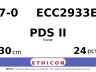 PDS II ECC2933E hechtdraad - GS-9 7-0 - 30cm - | per 24 st. |