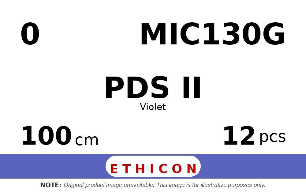 PDS II MIC130G hechtdraad - SHT 0 - 100cm - | per 12 st. |