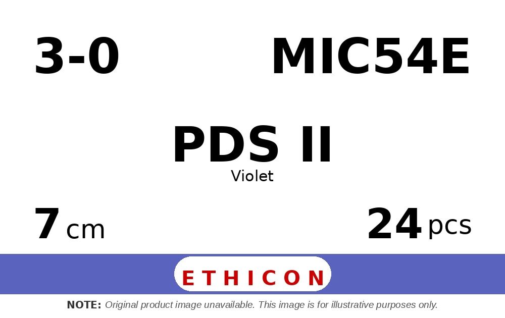 PDS II MIC54E hechtdraad - BB 3-0 - 7cm - | per 24 st. |