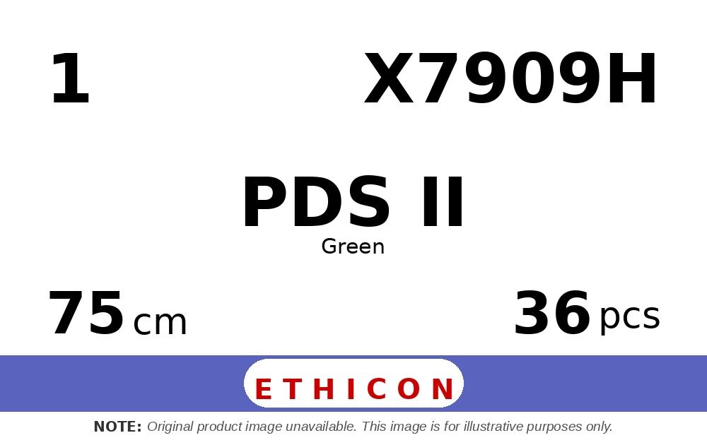 PDS II X7909H hechtdraad - UR-5 1 - 75cm - | per 36 st. |