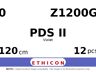 PDS II Z1200G hechtdraad - SH 0 - 120cm - | per 12 st. |