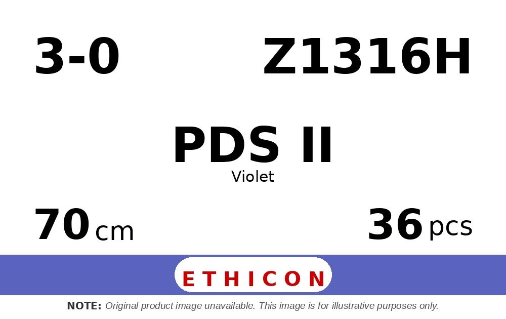 PDS II Z1316H hechtdraad - SH 3-0 - 70cm - | per 36 st. |