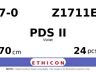 PDS II Z1711E hechtdraad - CC 7-0 - 70cm - | per 24 st. |