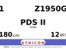 PDS II Z1950G hechtdraad - CTX 1 - 180cm - | per 12 st. |