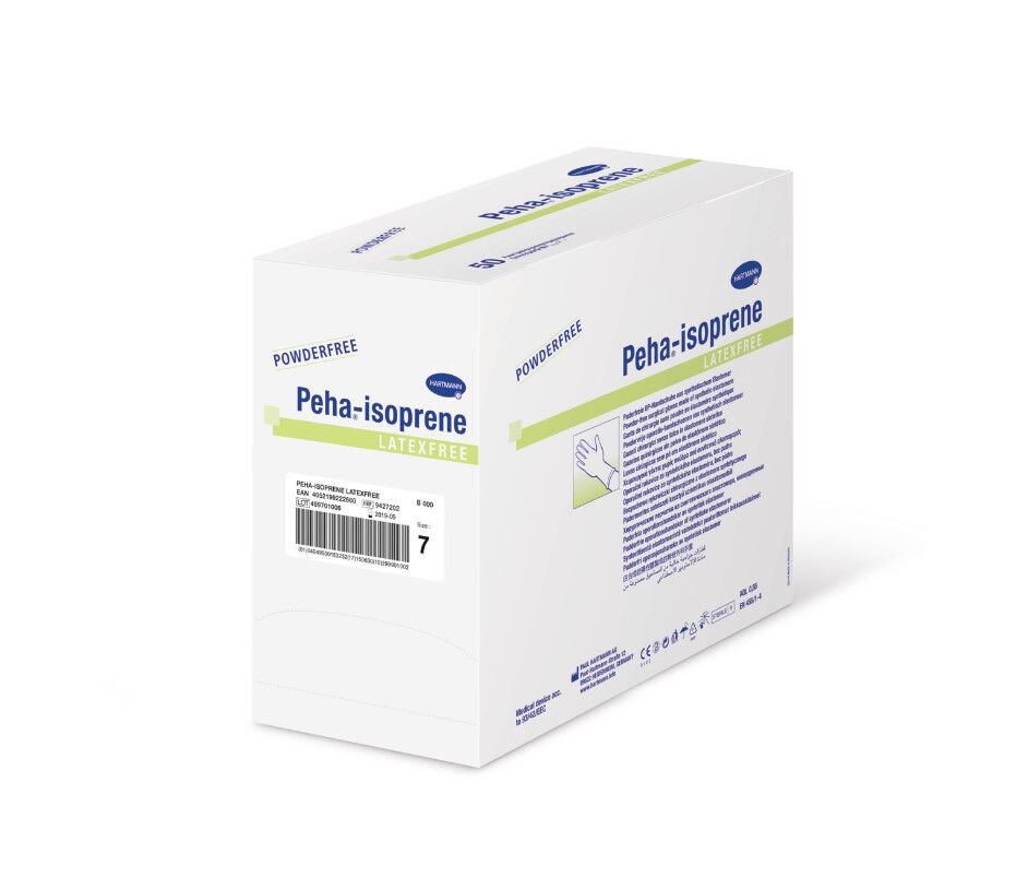 Peha Isoprene latexvrije PI steriele handschoenen per 50 paar