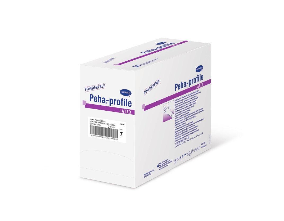 Peha Profile Latex poedervrije Handschoenen