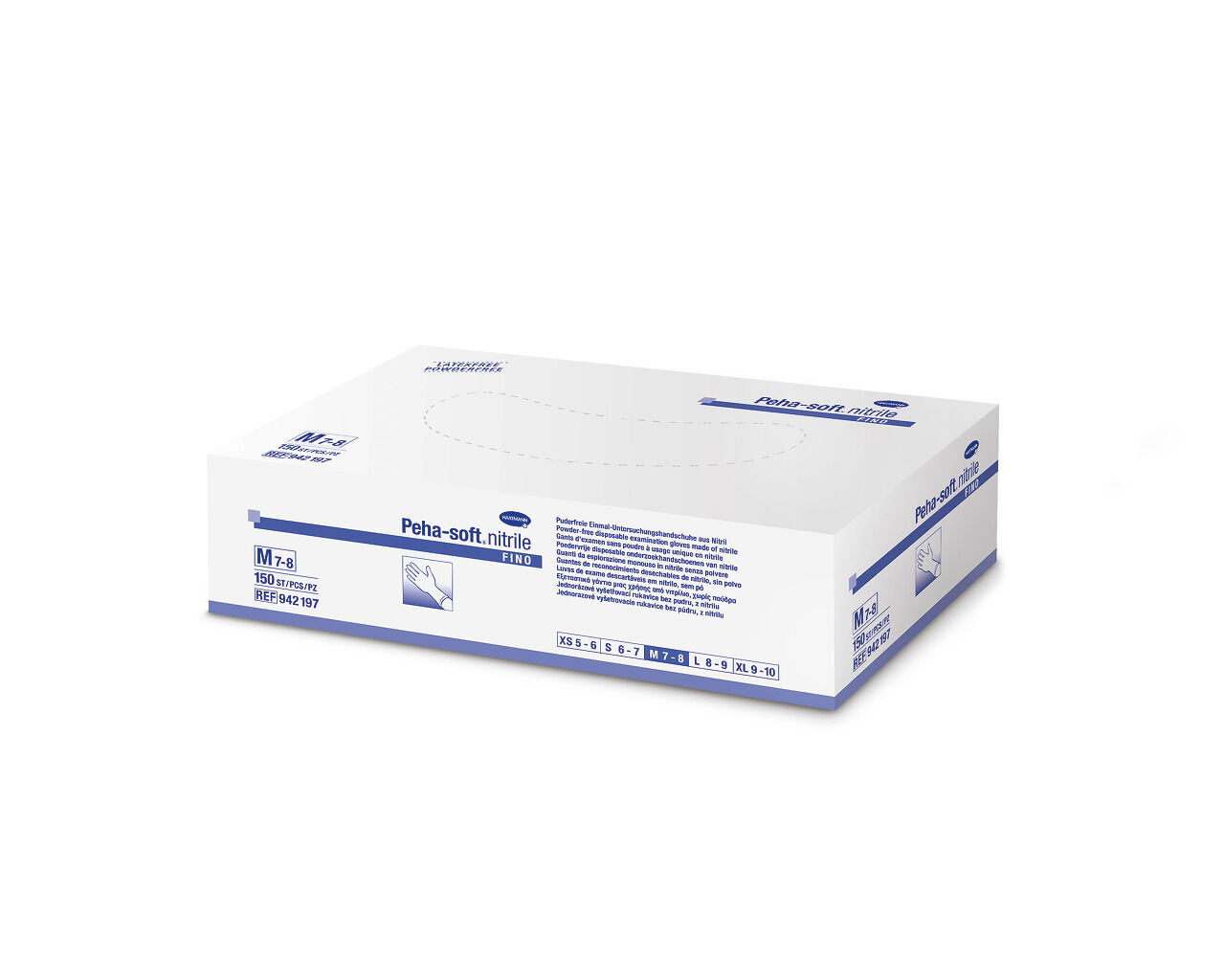 Peha Soft Nitril handschoenen Fino Paarse handschoenen per 150st