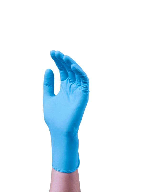 Soft nitrile handschoen