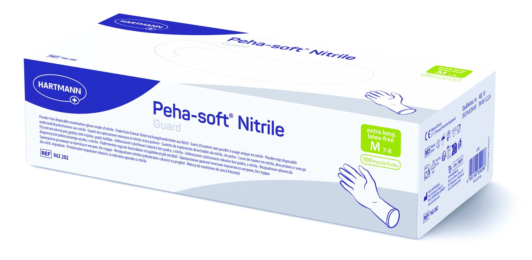 Peha nitrile guard handschoen