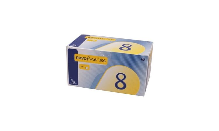 Novofine Pennaald 30G (0,30x8mm) per 100st. - afbeelding 0