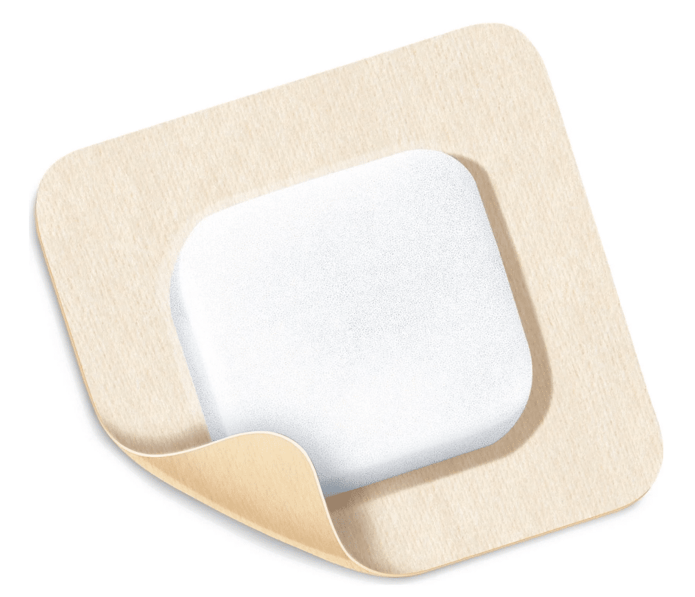 Permafoam classic border schuimverband 10x10cm per 10st - afbeelding 1