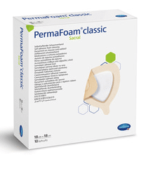 Permafoam classic sacraal border schuimverband 22.5x22.5cm per 10st - afbeelding 0
