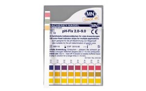pH-Fix indicator strips range 2.0 – 9.0 per 100st.