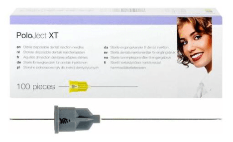 Poloject XT injectienaalden Grijs 27Gx36mm per 100ST