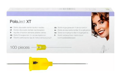 Poloject XT injectienaalden Geel 30Gx21mm per 100ST