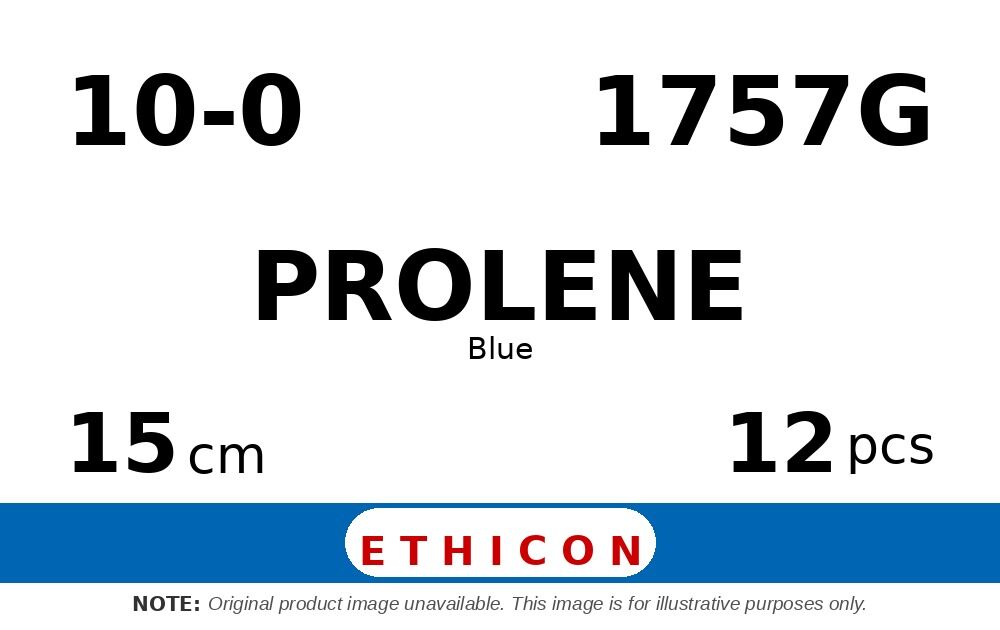 Prolene 1757G hechtdraad - GS-9 10-0 - 15cm - | per 12 st. |