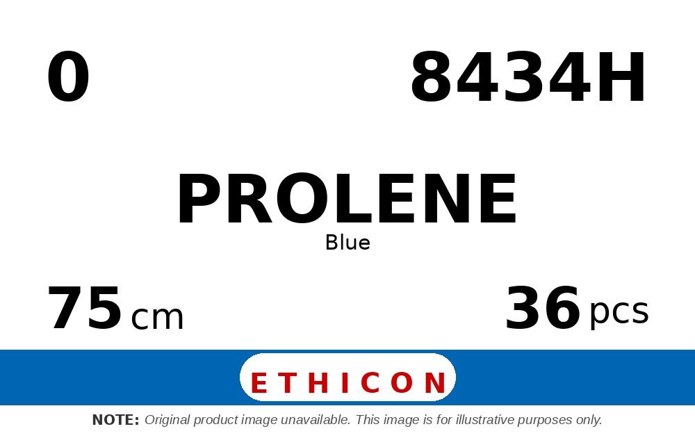 Prolene 8434H hechtdraad - CT 0 - 75cm - | per 36 st. |