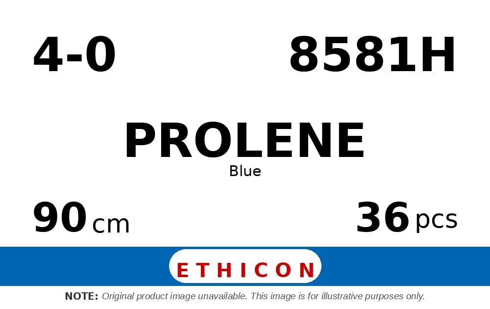 Prolene 8581H hechtdraad - BB 4-0 - 90cm - | per 36 st. |