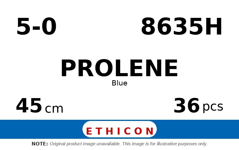 Prolene 8635H hechtdraad - PC-3 PRIME 5-0 - 45cm - | per 36 st. |