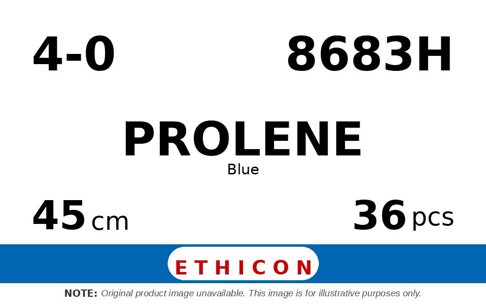 Prolene 8683H hechtdraad - FS-2S 4-0 - 45cm - | per 36 st. |