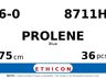 Prolene 8711H hechtdraad - RB-2 6-0 - 75cm - | per 36 st. |