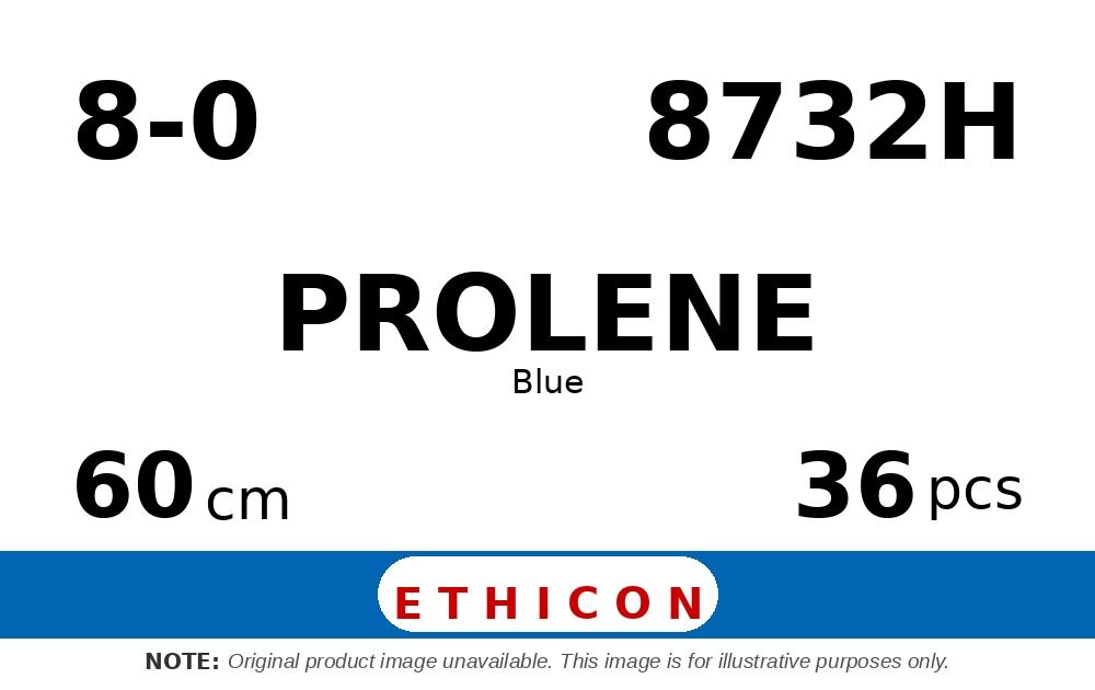 Prolene 8732H hechtdraad - BV130-5 8-0 - 60cm - | per 36 st. |