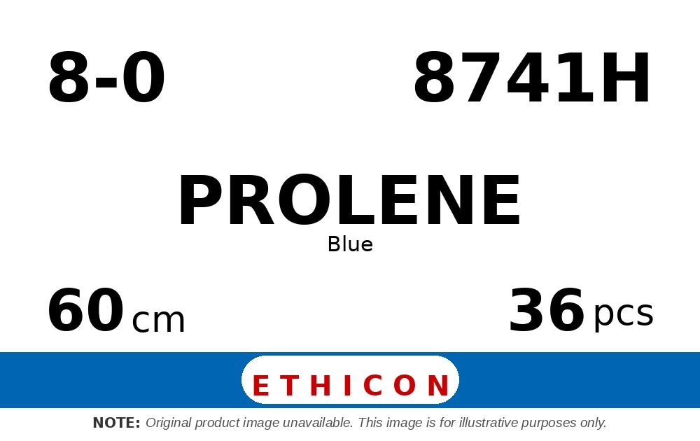 Prolene 8741H hechtdraad - BV175-6 8-0 - 60cm - | per 36 st. |