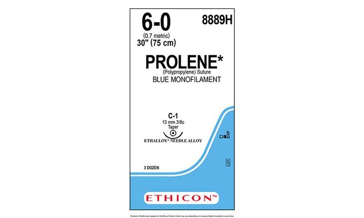 Ethicon Prolene 8889H hechtdraad C1 75CM-36st
