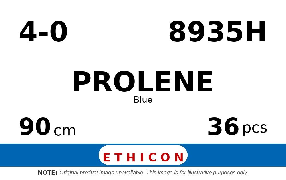 Prolene 8935H hechtdraad - V-5 4-0 - 90cm - | per 36 st. |