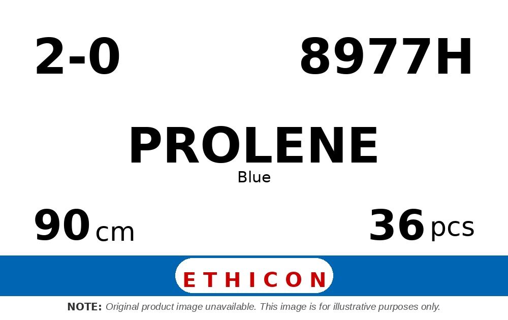 Prolene 8977H hechtdraad - V-7 2-0 - 90cm - | per 36 st. |