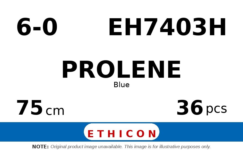 Prolene EH7403H hechtdraad - BV-1 6-0 - 75cm - | per 36 st. |