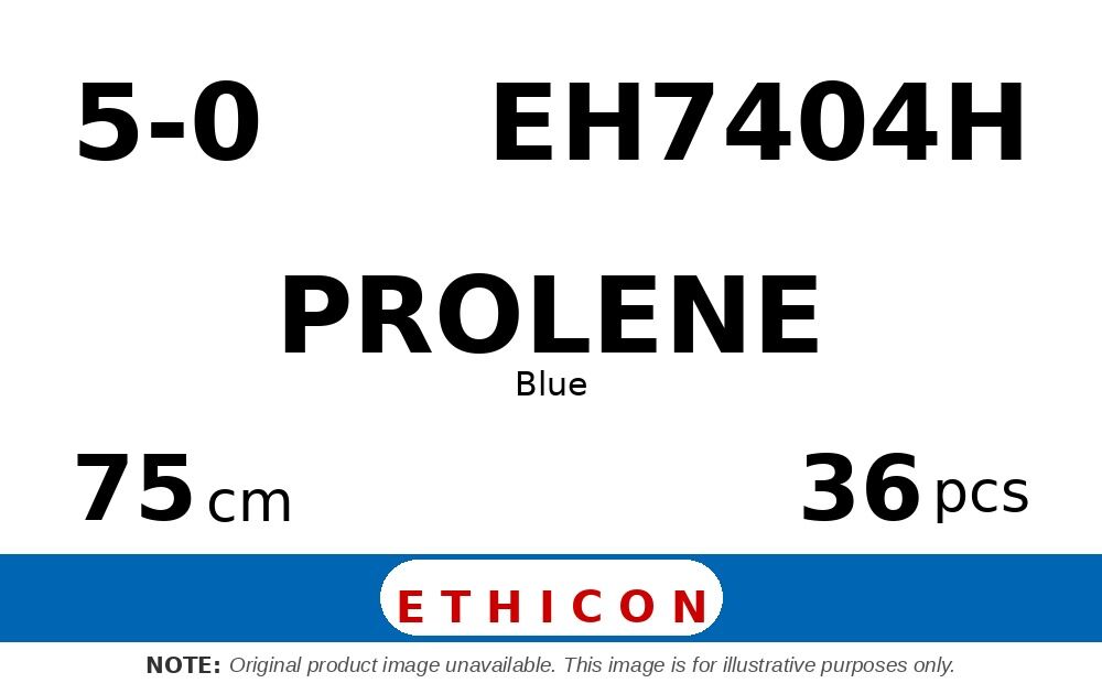 Prolene EH7404H hechtdraad - TF 5-0 - 75cm - | per 36 st. |