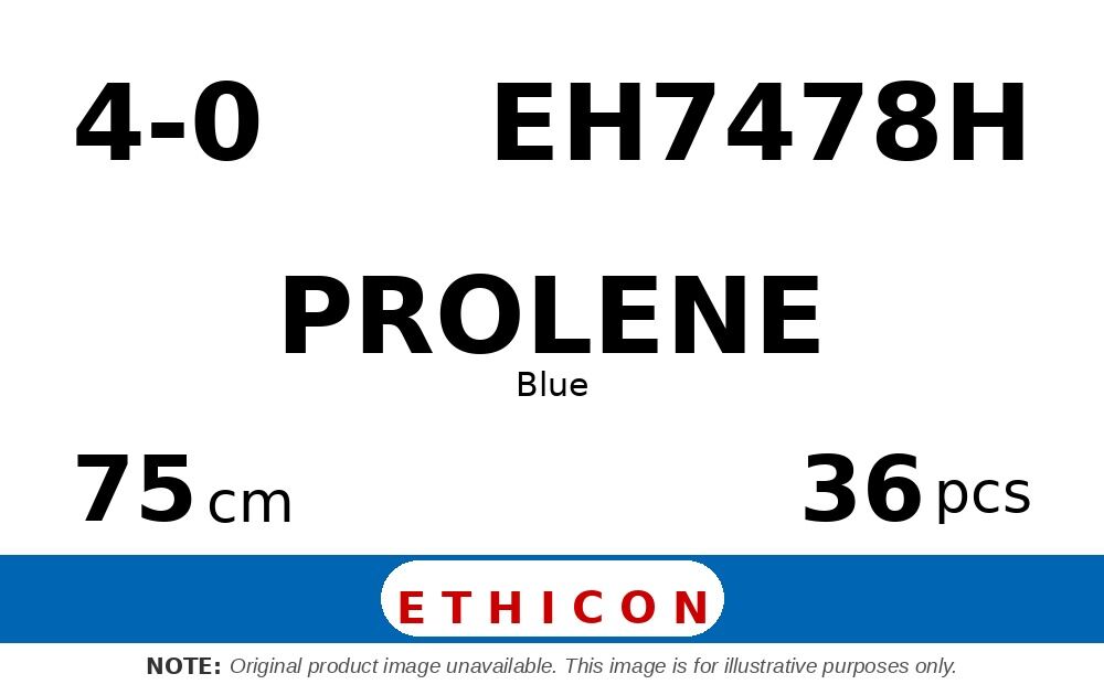 Prolene EH7478H hechtdraad - C-1 4-0 - 75cm - | per 36 st. |