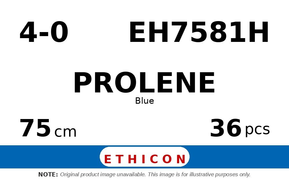 Prolene EH7581H hechtdraad - SH-1 4-0 - 75cm - | per 36 st. |