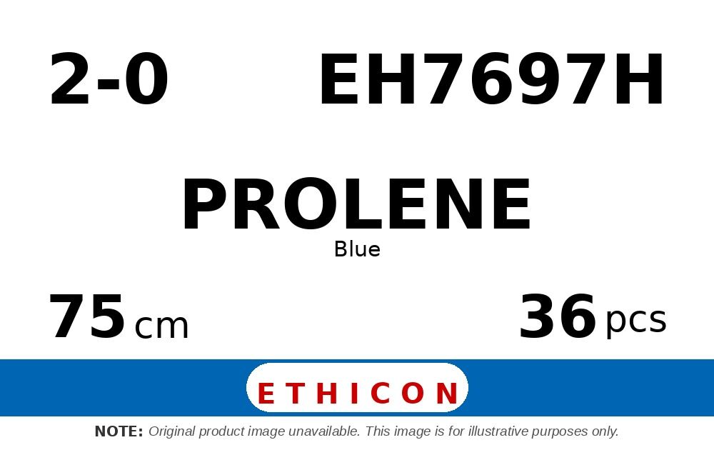 Prolene EH7697H hechtdraad - FSL 2-0 - 75cm - | per 36 st. |