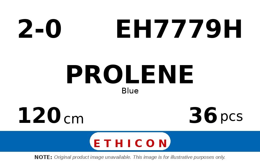 Prolene EH7779H hechtdraad - V-7 2-0 - 120cm - | per 36 st. |