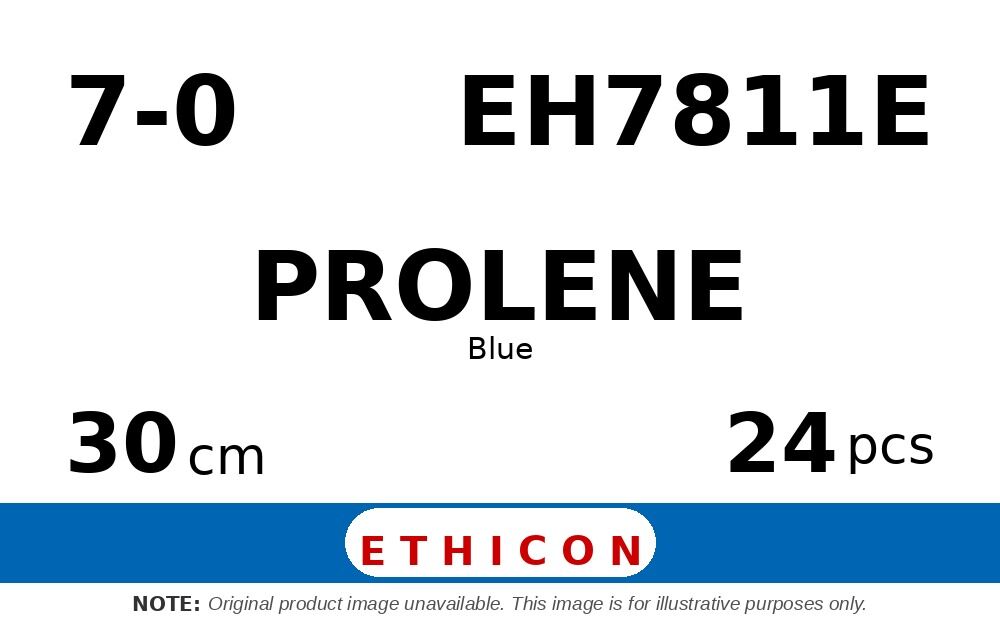 Prolene EH7811E hechtdraad - TF-6 7-0 - 30cm - | per 24 st. |