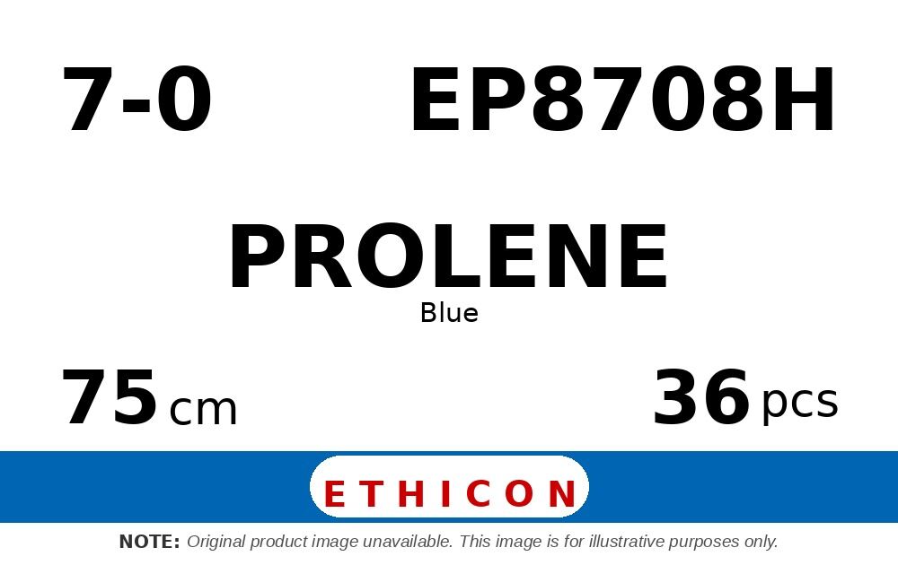 Prolene EP8708H hechtdraad - C-1 7-0 - 75cm - | per 36 st. |