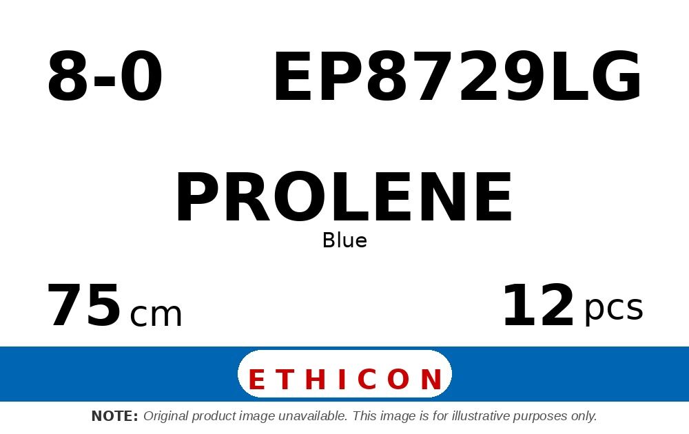 Prolene EP8729LG hechtdraad - BV130-5 8-0 - 75cm - | per 12 st. |