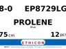 Prolene EP8729LG hechtdraad - BV130-5 8-0 - 75cm - | per 12 st. |